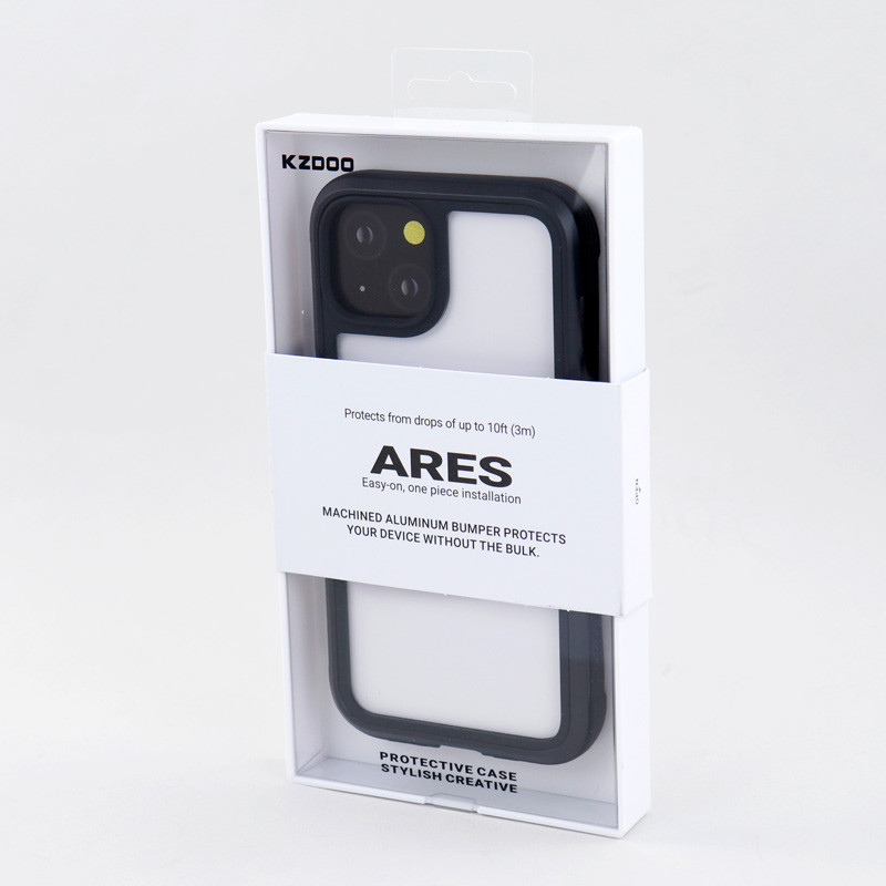 قاب ضد ضربه پشت شفاف Kzdoo Ares آیفون iPhone 13 / 14