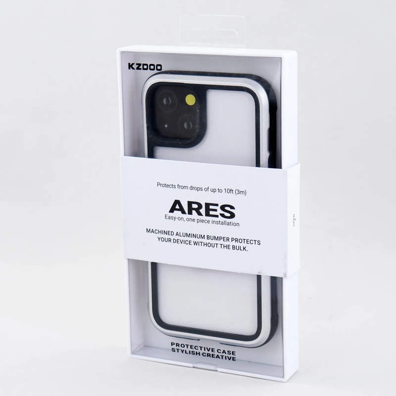 قاب ضد ضربه پشت شفاف Kzdoo Ares آیفون iPhone 13 / 14