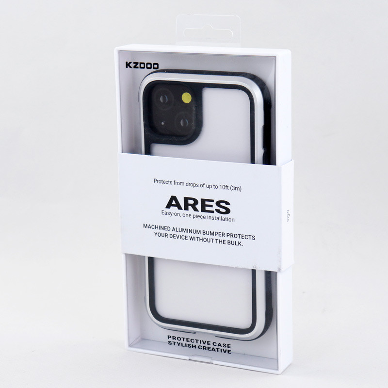 قاب ضد ضربه پشت شفاف Kzdoo Ares آیفون iPhone 13 / 14