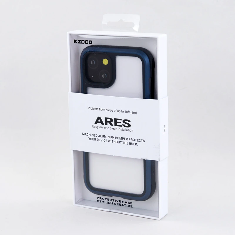 قاب ضد ضربه پشت شفاف Kzdoo Ares آیفون iPhone 13 / 14