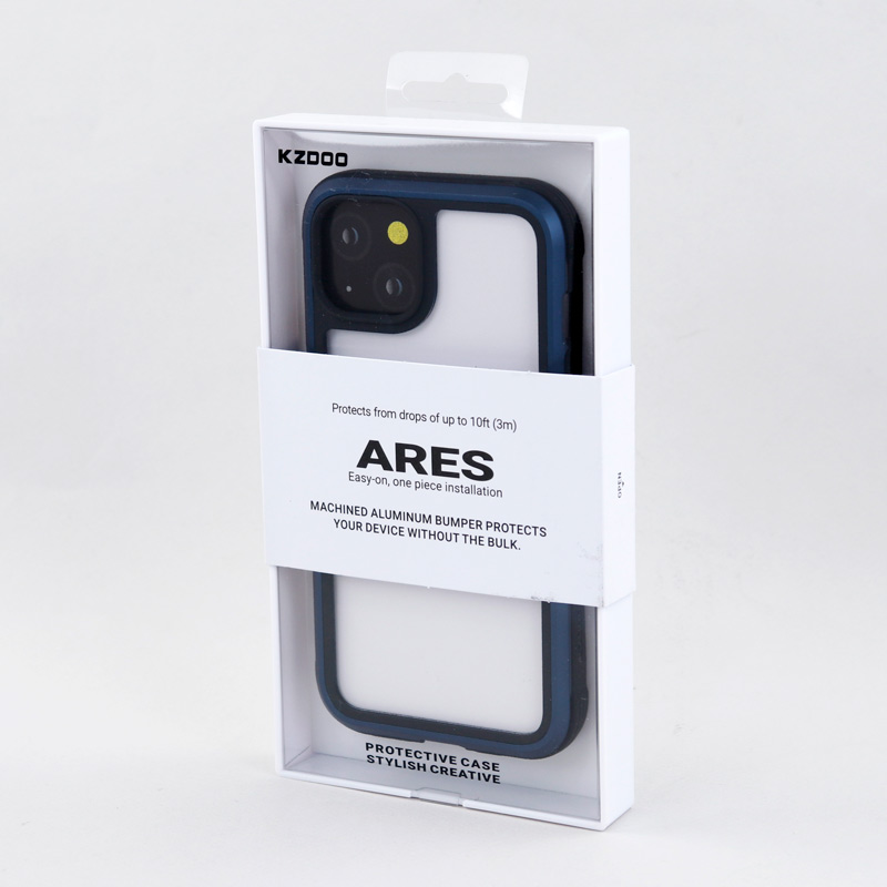 قاب ضد ضربه پشت شفاف Kzdoo Ares آیفون iPhone 13 / 14