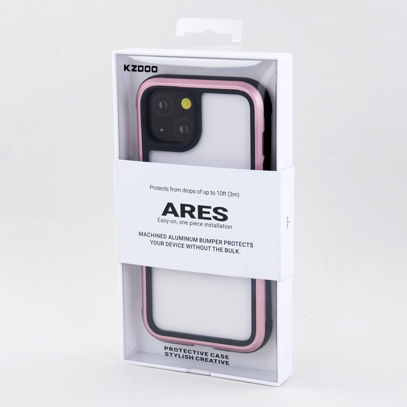 قاب ضد ضربه پشت شفاف Kzdoo Ares آیفون iPhone 13 / 14