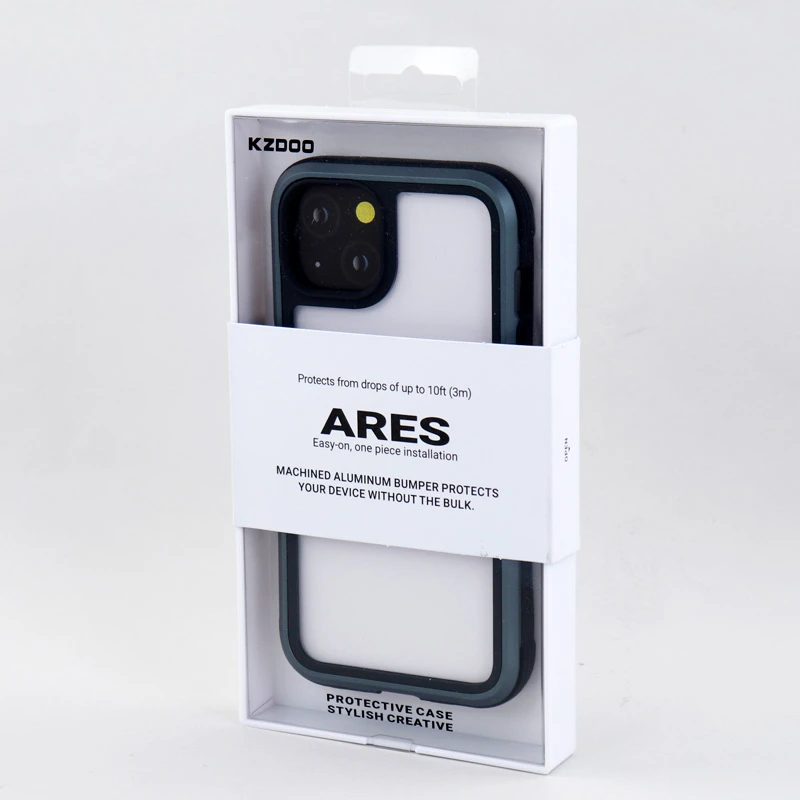 قاب ضد ضربه پشت شفاف Kzdoo Ares آیفون iPhone 13 / 14
