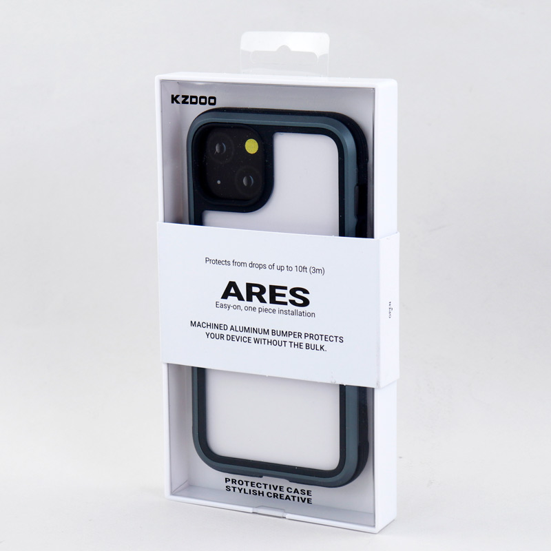 قاب ضد ضربه پشت شفاف Kzdoo Ares آیفون iPhone 13 / 14