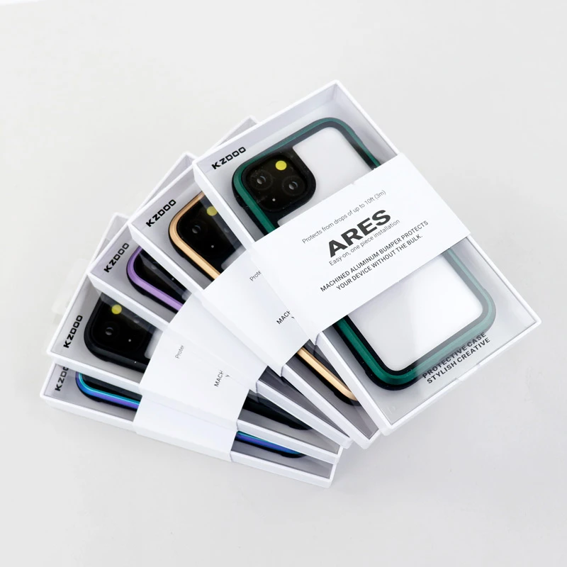 قاب ضد ضربه پشت شفاف Kzdoo Ares آیفون iPhone 13 / 14