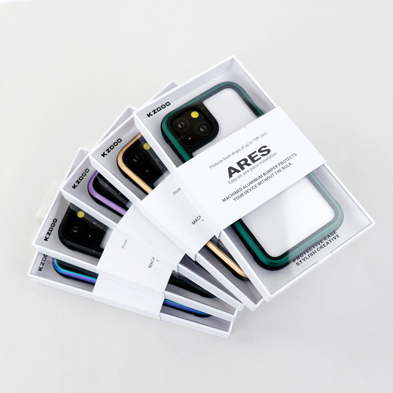 قاب ضد ضربه پشت شفاف Kzdoo Ares آیفون iPhone 13 / 14