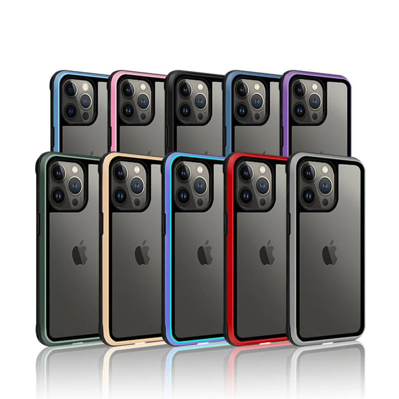 قاب ضد ضربه پشت شفاف Kzdoo Ares آیفون iPhone 13 / 14