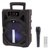 اسپیکر بلوتوثی رم و فلش خور KTX-1300 + میکروفون و ریموت کنترل