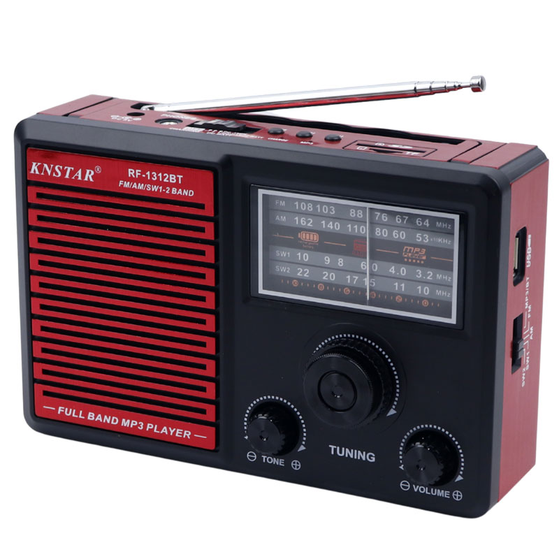 رادیو اسپیکر بلوتوثی رم و فلش خور Knstar RF-1312BT