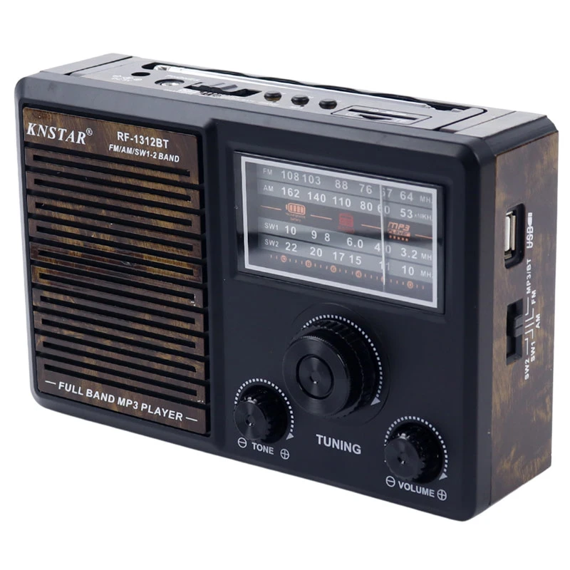 رادیو اسپیکر بلوتوثی رم و فلش خور Knstar RF-1312BT