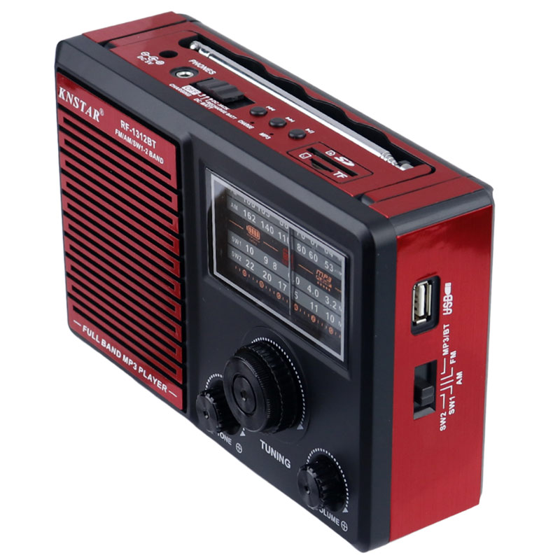 رادیو اسپیکر بلوتوثی رم و فلش خور Knstar RF-1312BT