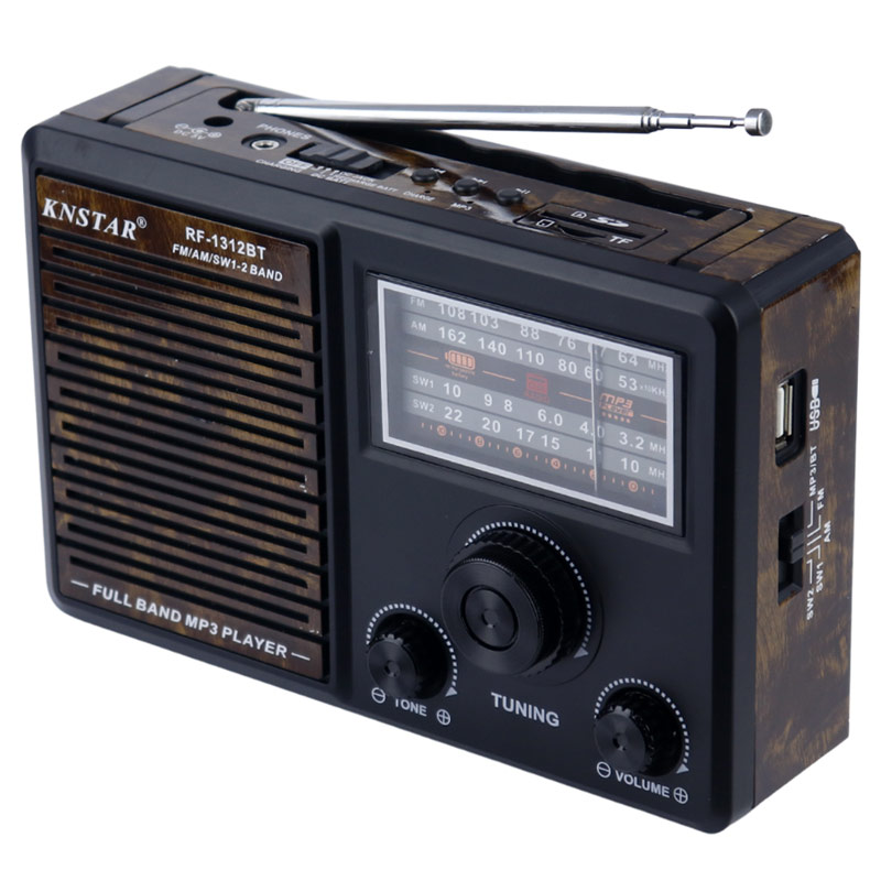 رادیو اسپیکر بلوتوثی رم و فلش خور Knstar RF-1312BT