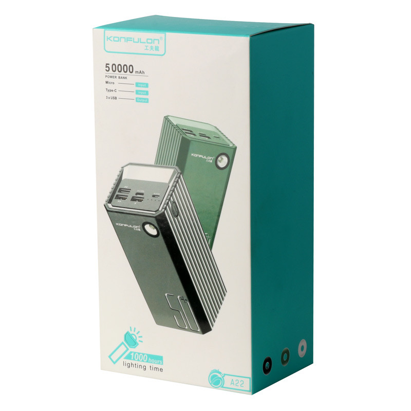 پاور بانک فست شارژ 50000 کانفلون Konfulon A22 10.5W