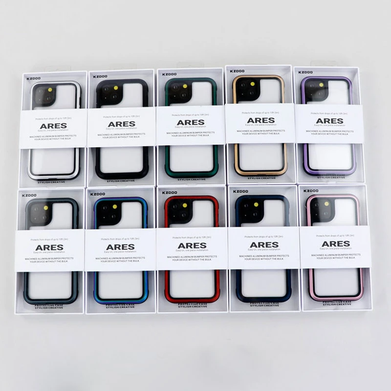 قاب ضد ضربه پشت شفاف Kzdoo Ares آیفون iPhone 13 / 14