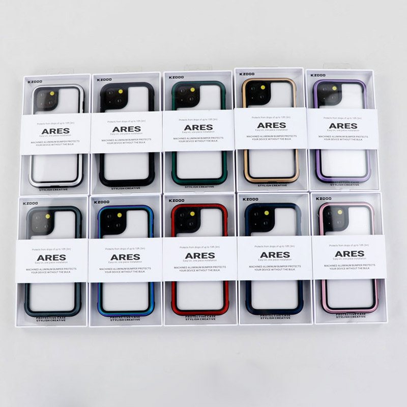 قاب ضد ضربه پشت شفاف Kzdoo Ares آیفون iPhone 13 / 14