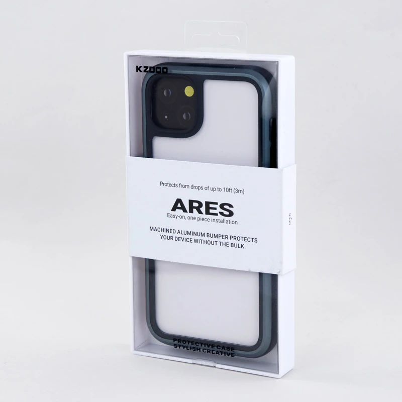 قاب ضد ضربه پشت شفاف Kzdoo Ares آیفون iPhone 14 Plus