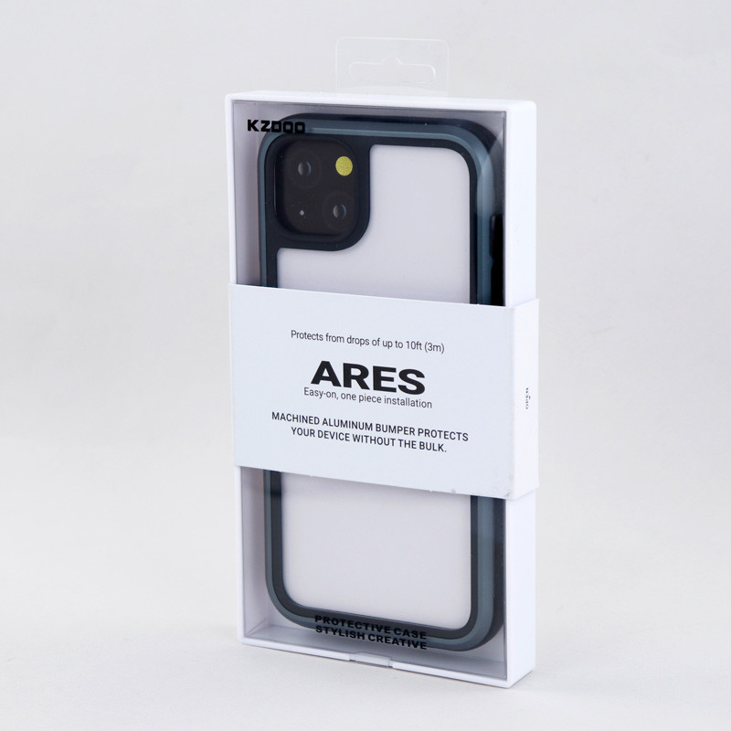 قاب ضد ضربه پشت شفاف Kzdoo Ares آیفون iPhone 14 Plus