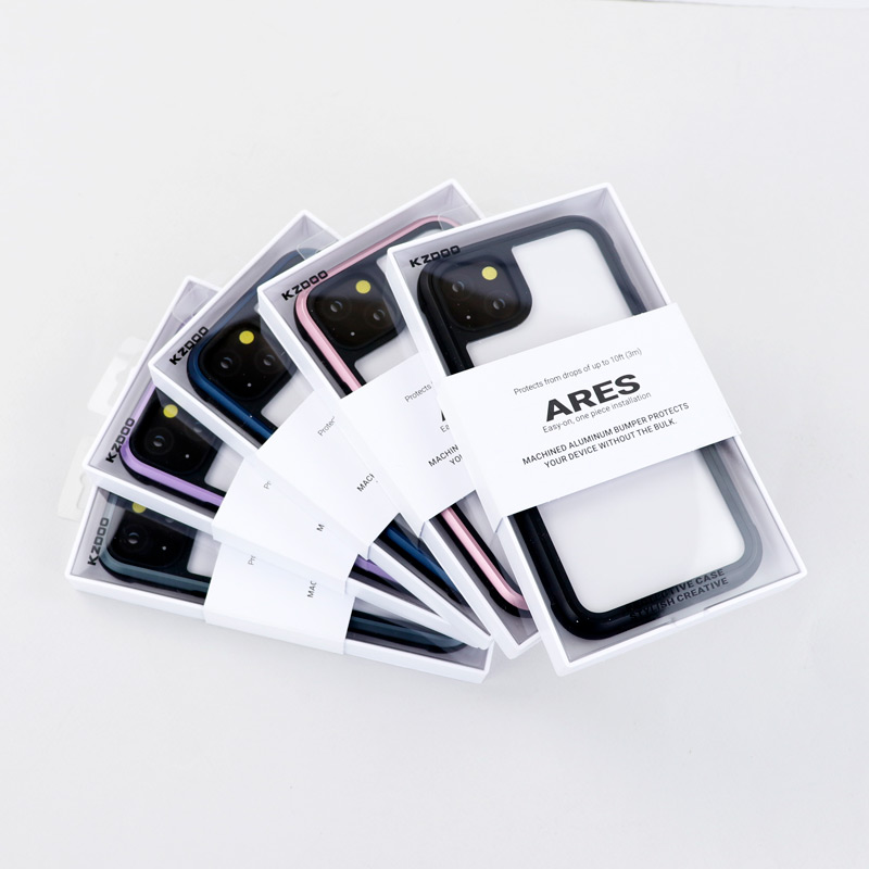 قاب ضد ضربه پشت شفاف Kzdoo Ares آیفون iPhone 14 Plus