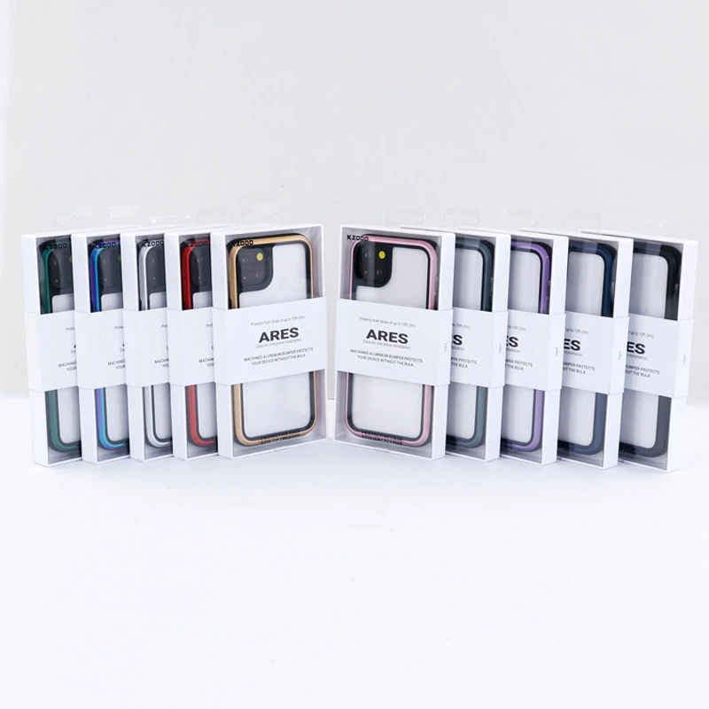 قاب ضد ضربه پشت شفاف Kzdoo Ares آیفون iPhone 14 Plus