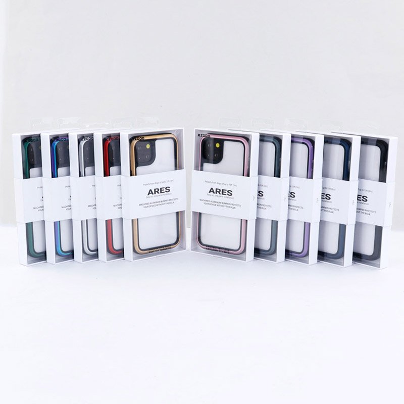 قاب ضد ضربه پشت شفاف Kzdoo Ares آیفون iPhone 14 Plus