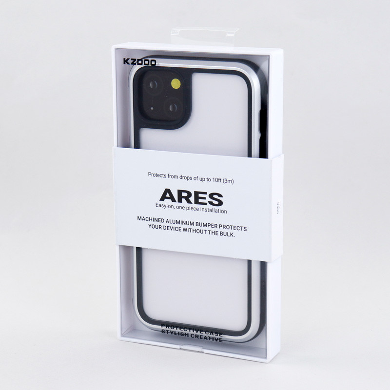 قاب ضد ضربه پشت شفاف Kzdoo Ares آیفون iPhone 14 Plus