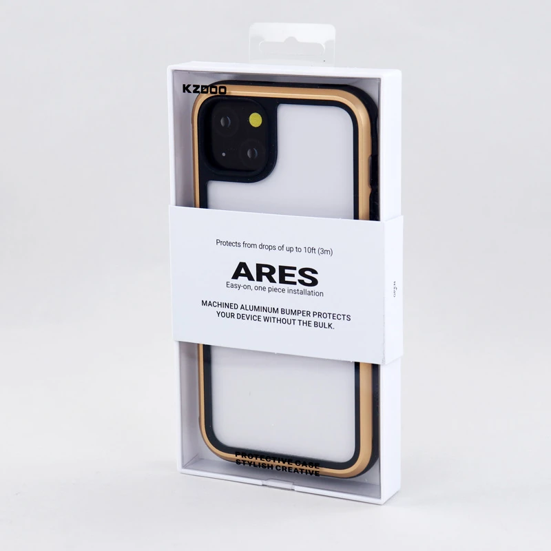قاب ضد ضربه پشت شفاف Kzdoo Ares آیفون iPhone 14 Plus