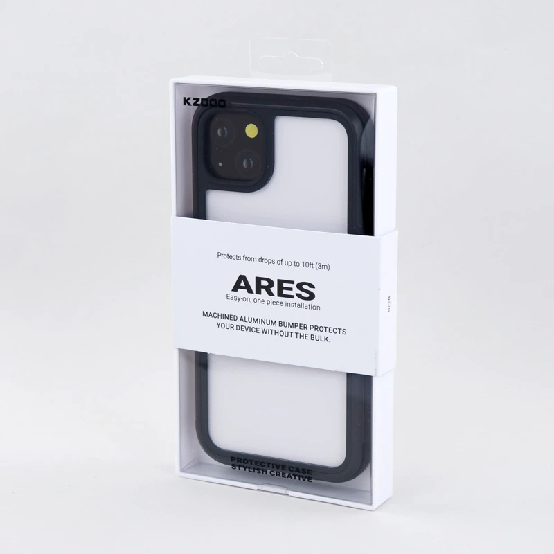 قاب ضد ضربه پشت شفاف Kzdoo Ares آیفون iPhone 14 Plus