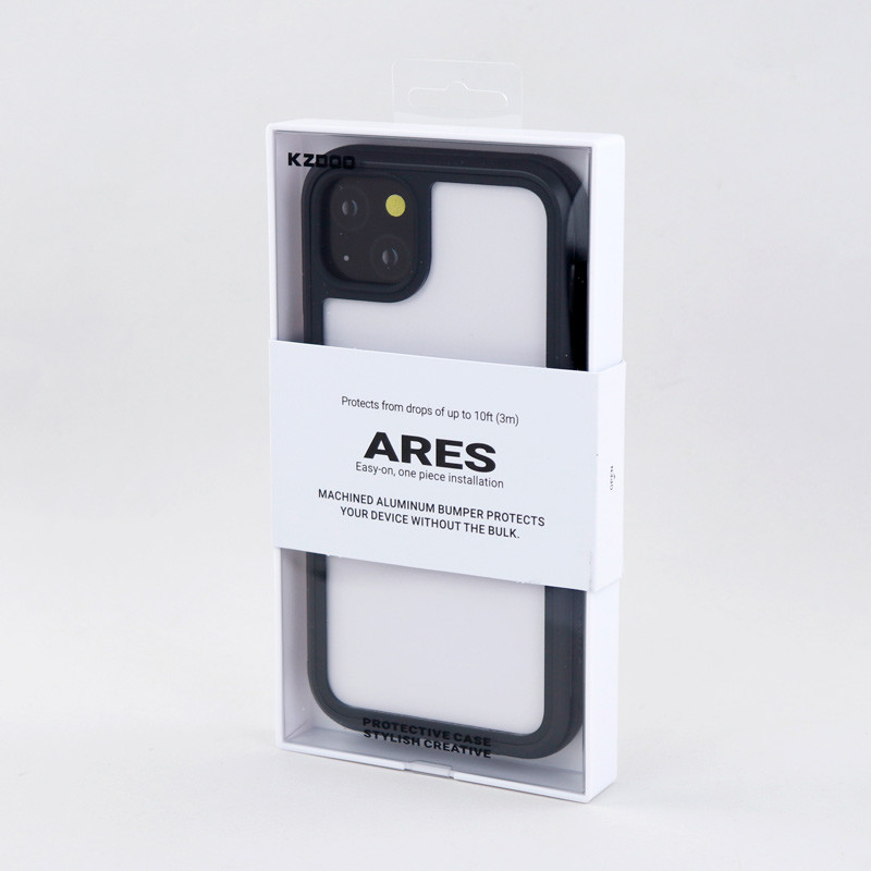 قاب ضد ضربه پشت شفاف Kzdoo Ares آیفون iPhone 14 Plus