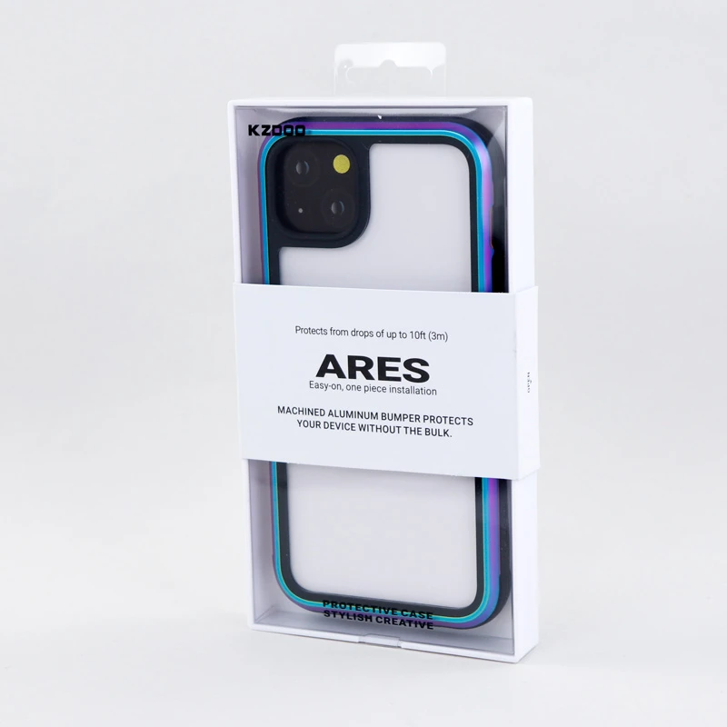قاب ضد ضربه پشت شفاف Kzdoo Ares آیفون iPhone 14 Plus