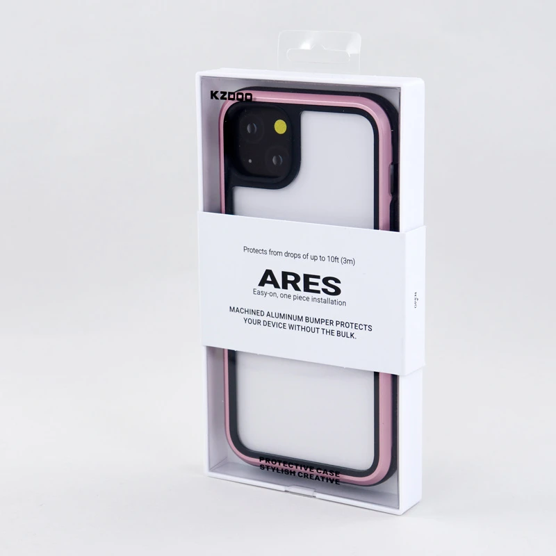 قاب ضد ضربه پشت شفاف Kzdoo Ares آیفون iPhone 14 Plus