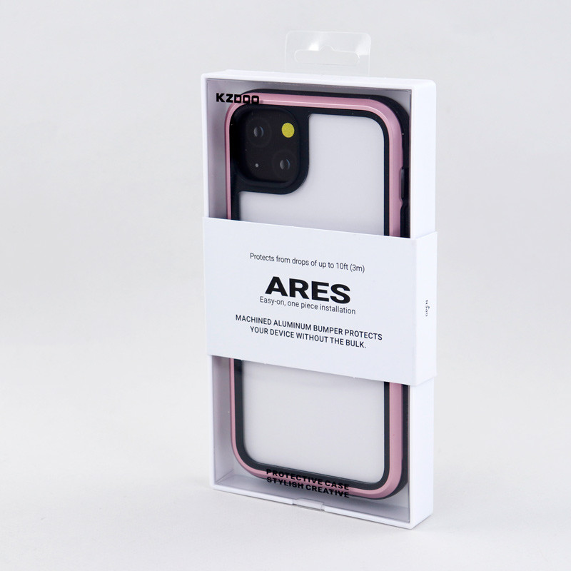 قاب ضد ضربه پشت شفاف Kzdoo Ares آیفون iPhone 14 Plus