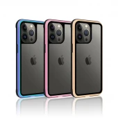 قاب ضد ضربه پشت شفاف Kzdoo Ares آیفون iPhone 14 Pro