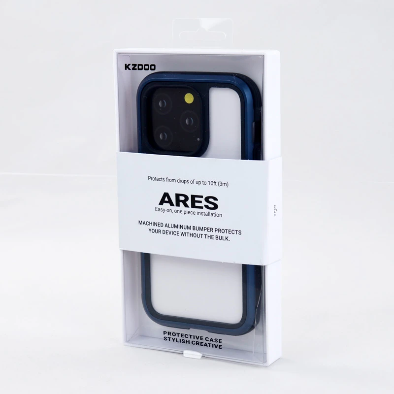 قاب ضد ضربه پشت شفاف Kzdoo Ares آیفون iPhone 14 Pro