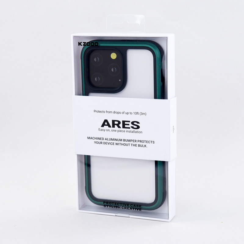 قاب ضد ضربه پشت شفاف Kzdoo Ares آیفون iPhone 14 Pro Max