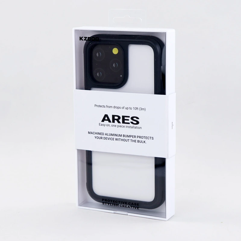 قاب ضد ضربه پشت شفاف Kzdoo Ares آیفون iPhone 14 Pro Max