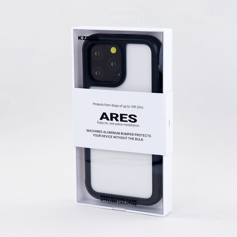 قاب ضد ضربه پشت شفاف Kzdoo Ares آیفون iPhone 14 Pro Max