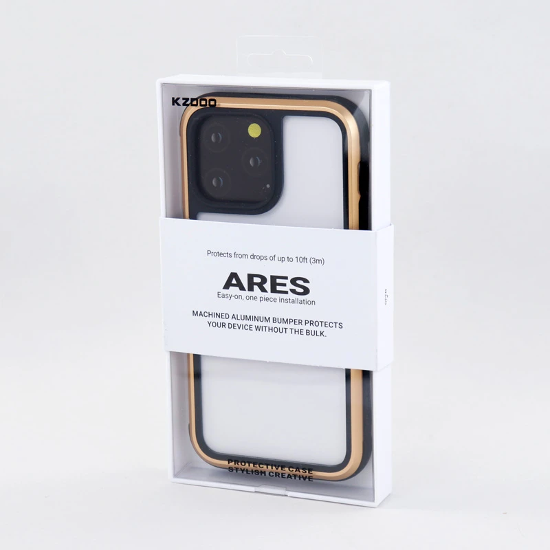 قاب ضد ضربه پشت شفاف Kzdoo Ares آیفون iPhone 14 Pro Max