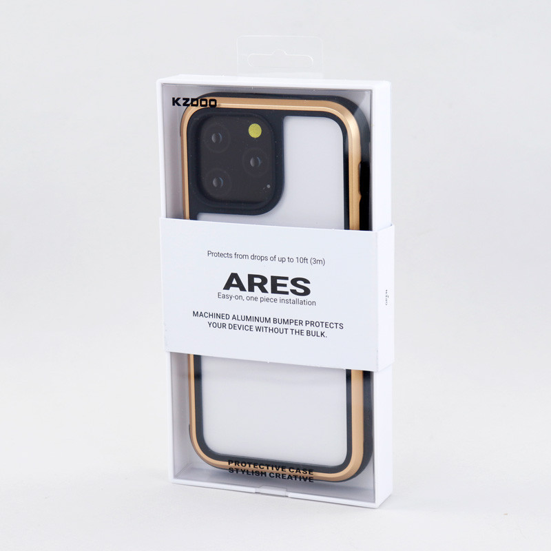 قاب ضد ضربه پشت شفاف Kzdoo Ares آیفون iPhone 14 Pro Max