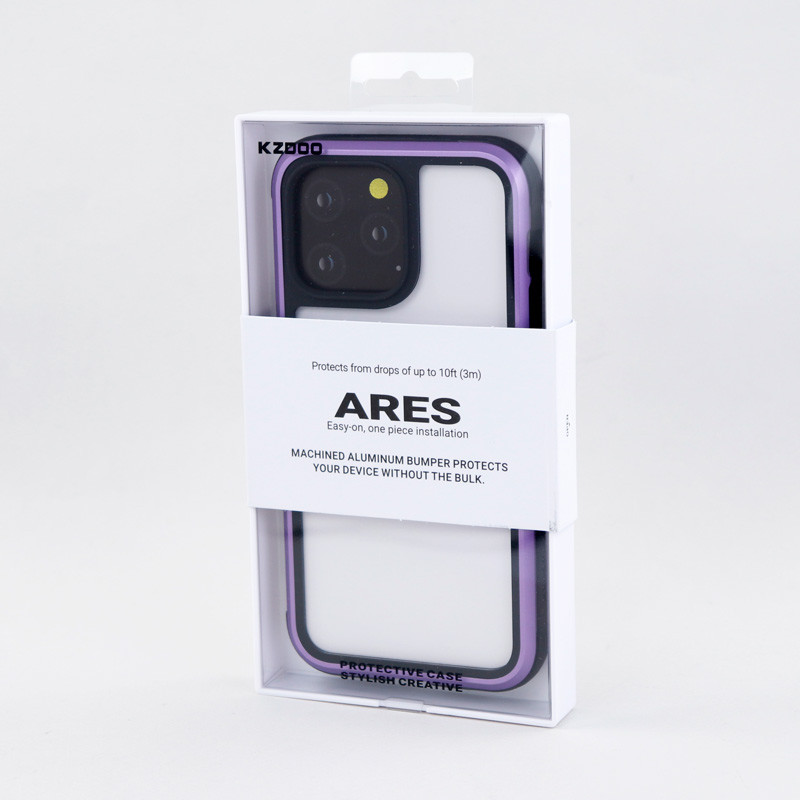 قاب ضد ضربه پشت شفاف Kzdoo Ares آیفون iPhone 14 Pro Max
