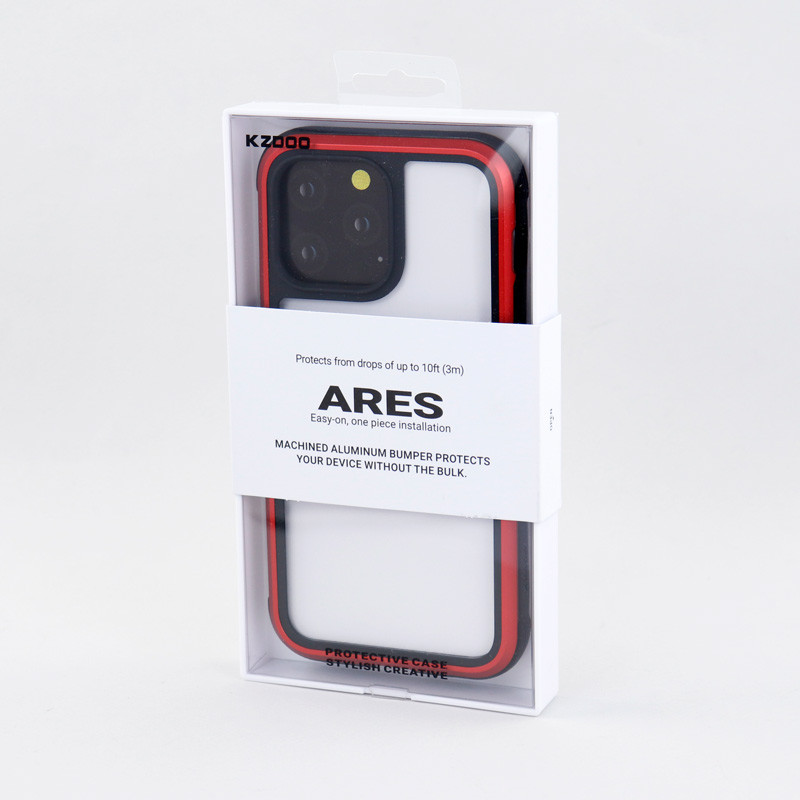 قاب ضد ضربه پشت شفاف Kzdoo Ares آیفون iPhone 14 Pro Max