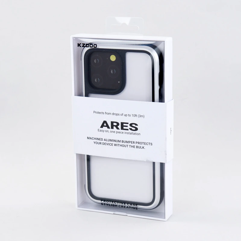 قاب ضد ضربه پشت شفاف Kzdoo Ares آیفون iPhone 14 Pro Max