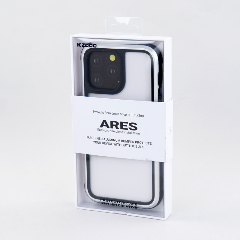 قاب ضد ضربه پشت شفاف Kzdoo Ares آیفون iPhone 14 Pro Max
