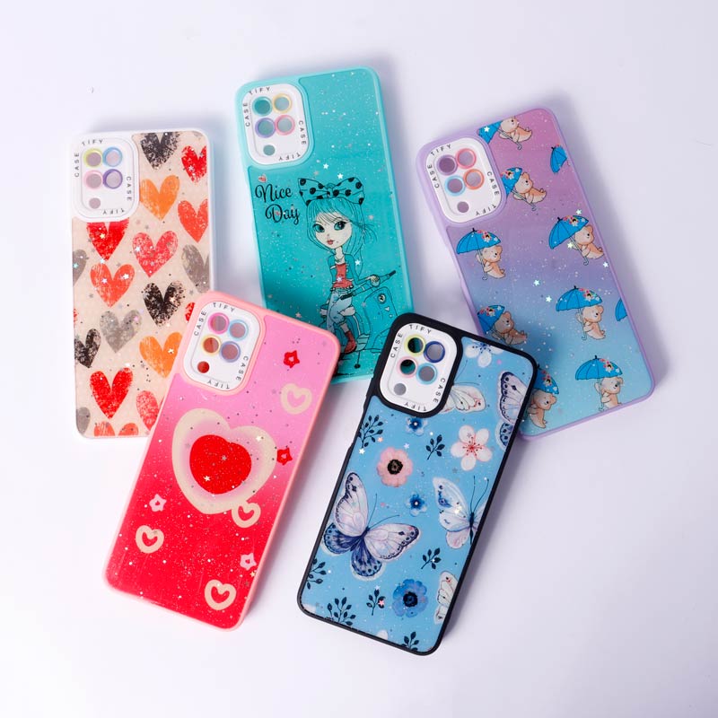 قاب فانتزی اکلیلی Case Tify محافظ لنزدار Samsung Galaxy A12
