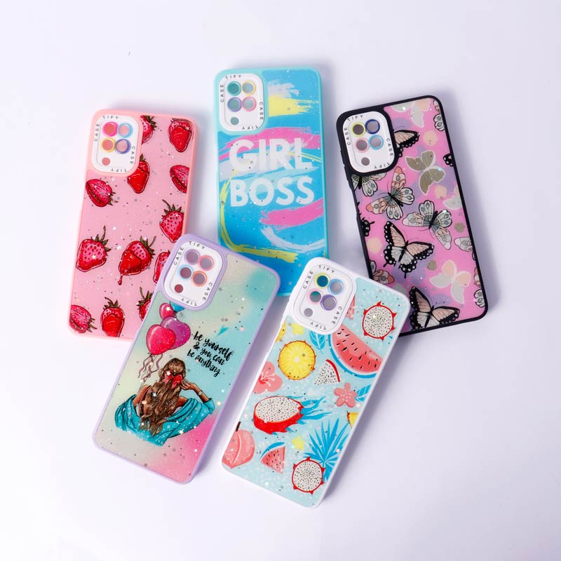 قاب فانتزی اکلیلی Case Tify محافظ لنزدار Samsung Galaxy A12