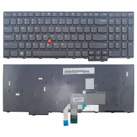 کیبورد لپ تاپ لنوو Lenovo ThinkPad E570 / E575 با فریم مشکی
