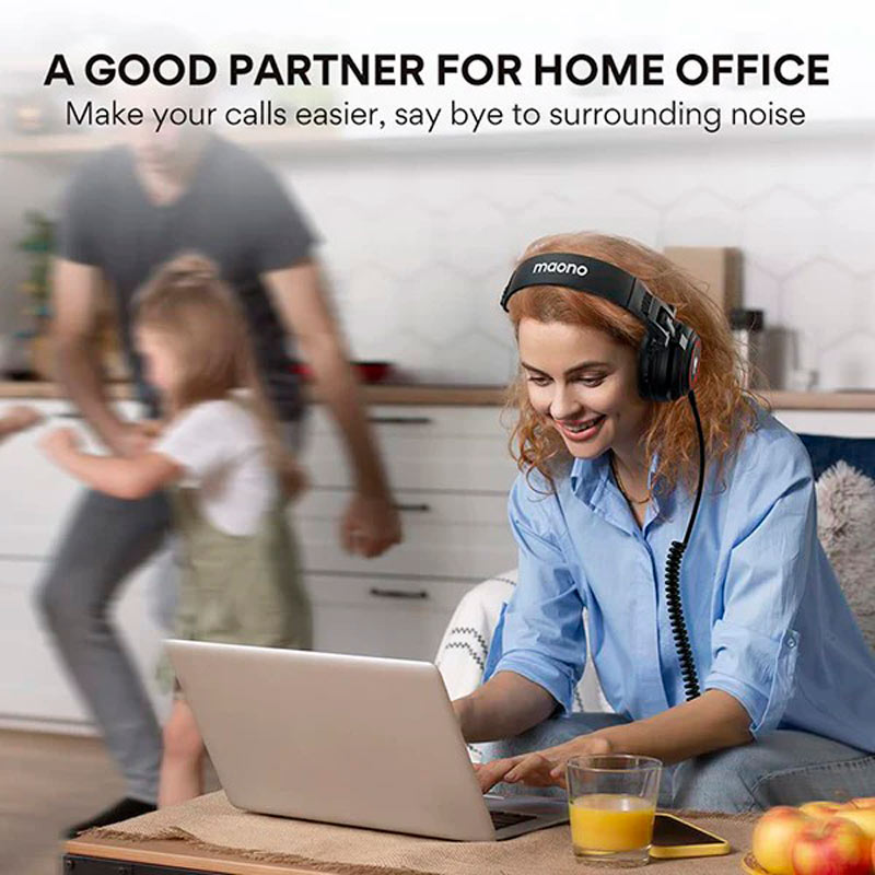 هدفون مانیتورینگ سیم دار Maono AU-MH501