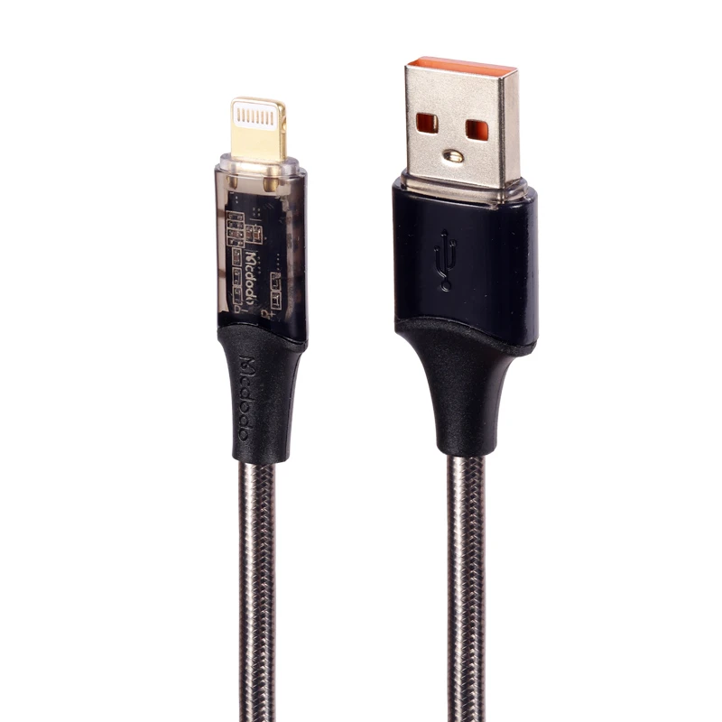 کابل لایتنینگ فست شارژ 12 وات مک دودو CA-2080 طول 1.2 متر