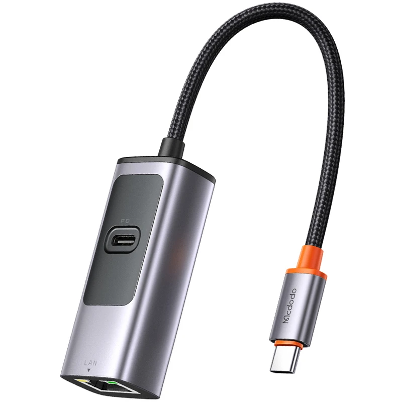 تبدیل Type-C به LAN / Type-C مک دودو HU-0680
