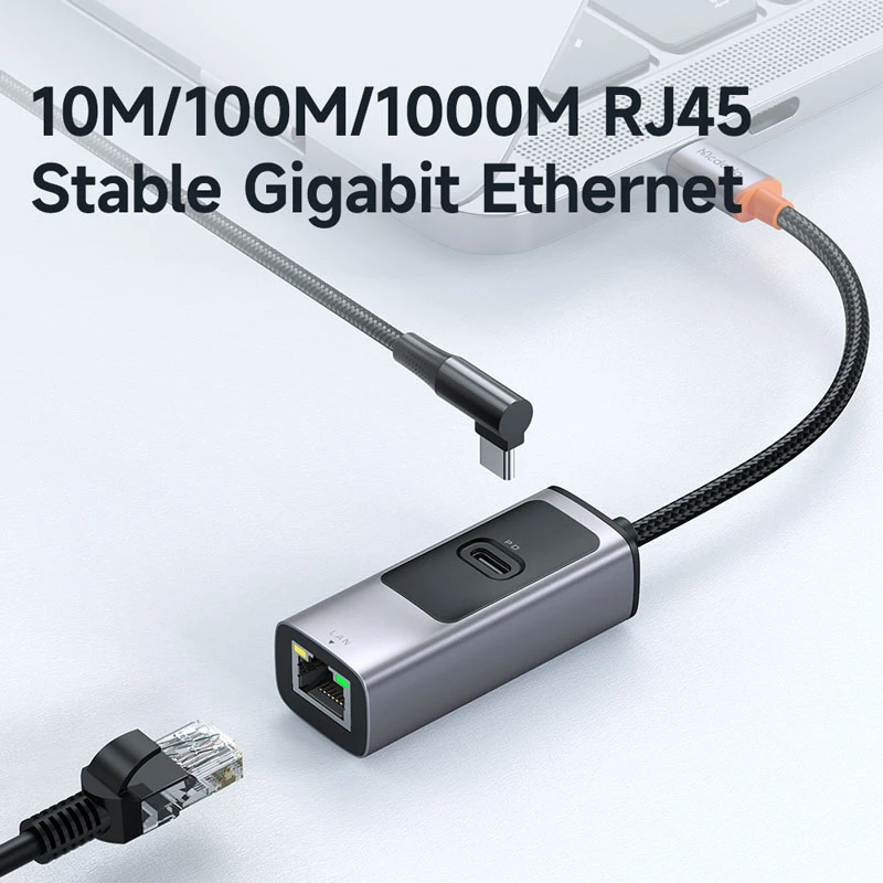 تبدیل Type-C به LAN / Type-C مک دودو HU-0680