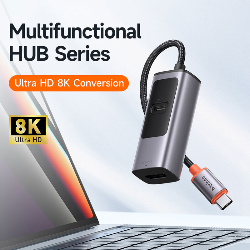 تبدیل Mcdodo HU-1130 Type-C To HDMI / Type-C PD 100W 8k
